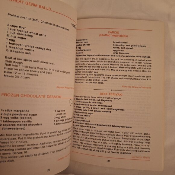 Volunteer Realty Co Cookbook Tennessee Nashville Rosalynn Carter 1970s Recipes - Picture 7 of 8